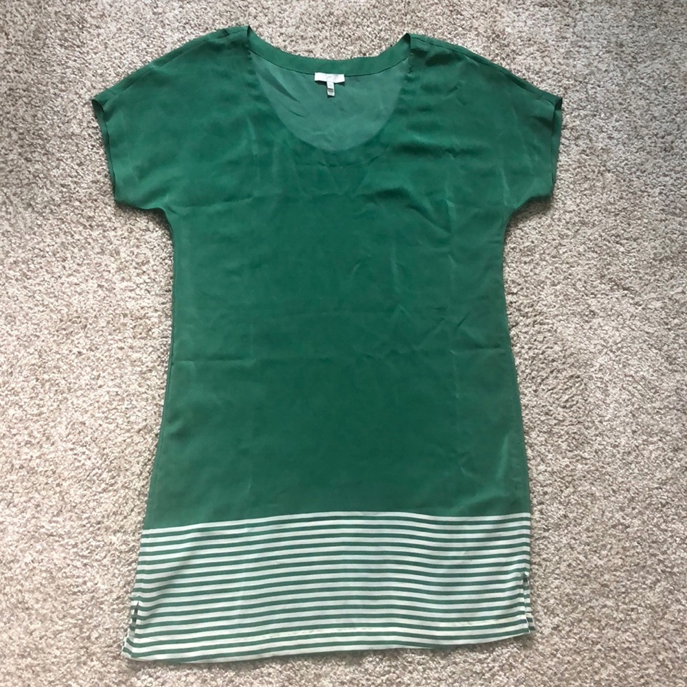 📦 🚚 EVERYTHING MUST GO! NWOT Joie Green Silk Dress | XS